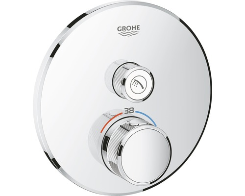 Grohe Logo Thermostatarmatur zur Wandanbringung