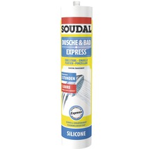 Soudal Dusche & Bad Express Silikon weiss 300 ml-thumb-1