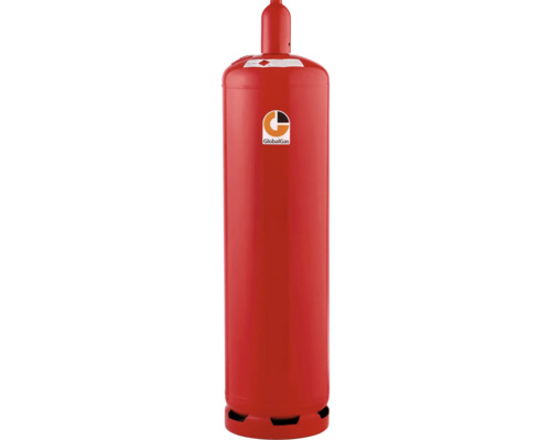 Propan Gas 33 kg Füllung für Pfandflasche (Achtung! Hinweis beachten!) Rote GlobalGas Gasflasche