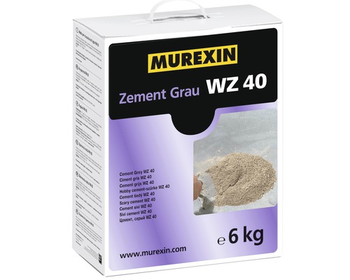 Zement grau Murexin 6 kg Murexin Zement Grau WZ 40 in 6 kg Verpackung