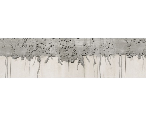 Küchenrückwand mySpotti splash Concrete 2200x600x0,2 mm Aufgetragener Putz auf einer Wand