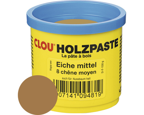 Clou Holzpaste eiche mittel 150 g