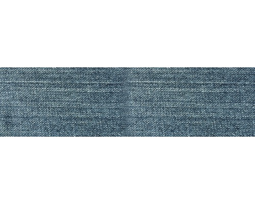 Küchenrückwand mySpotti splash Blue Jeans 2200x600x0,2 mm Nahaufnahme von Jeansstoff