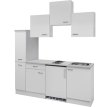 Singleküche Flex Well Wito 9880 weiß/weiß 180 cm inkl. Einbaugeräte-thumb-2