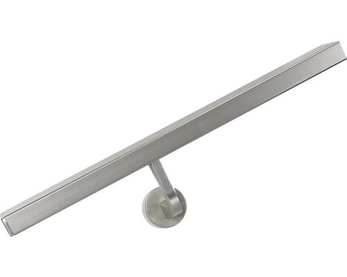 Quadratischer Handlauf aus Metall mit Wandhalterung