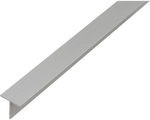 T-Profil Aluminium silber eloxiert 20 x 20 x 1,5 mm 1,5 mm , 2 m