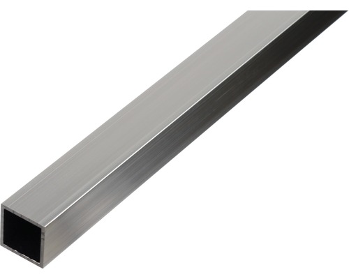 Vierkantrohr Aluminium 20x20x1,5 mm, 2 m Vierkantrohr aus Metall