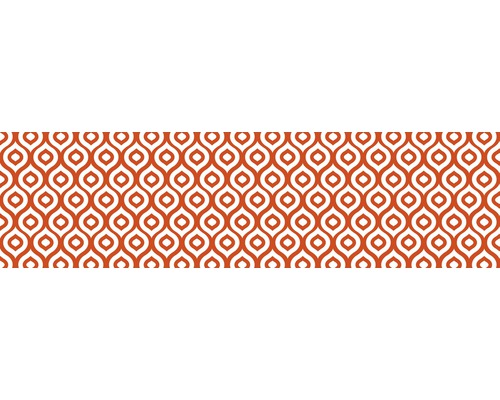 Küchenrückwand mySpotti splash Leana 2200x600x0,2 mm Muster mit sich wiederholenden Tropfenformen