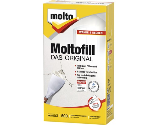 Moltofill innen Spachtelpulver 500 g Moltofill innen Spachtelpulver 500 g