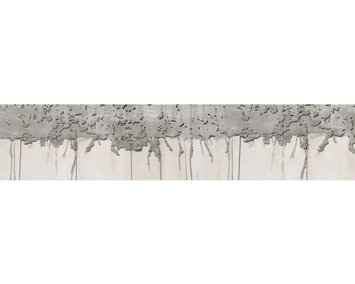 Küchenrückwand mySpotti splash Concrete 2800x600x0,2 mm Betonwand mit unregelmäßiger Oberfläche für den Rohbau