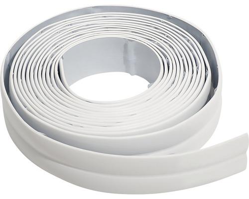 Anschlussband Dural Sanistrip STR 30 weiß 350 cm selbstklebend Rolle weiße Sockelleiste