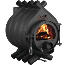 Warmluftofen Kanuk® Original schwarz 7 kW
