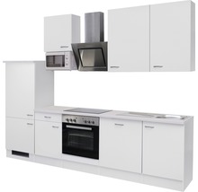 Küchenblock Flex Well Wito 9979 weiß/weiß 280 cm inkl. Einbaugeräte-thumb-5 Küchenblock Flex Well Wito 9979 weiß/weiß 280 cm inkl. Einbaugeräte-thumb-5