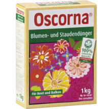 Oscorna Blumen- und Staudendünger Packung, 1 Kilogramm, für Beet und Balkon