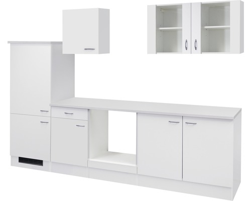 Küchenleerblock Flex Well Wito L-270-2206-050 weiß/weiß 270 cm