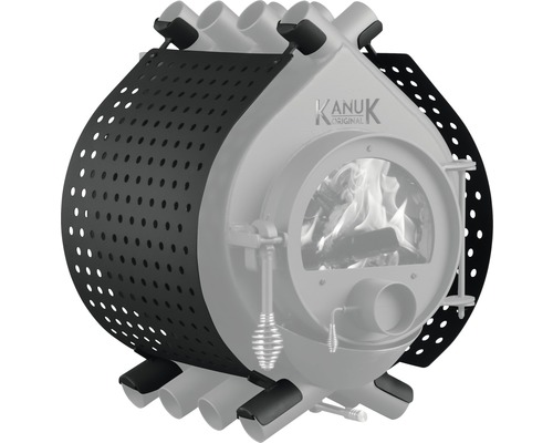Seitenverkleidung Kanuk Spot gelocht für Kanuk® Original 7 kW & 9,5 kW schwarz Seitenverkleidung Kanuk Spot gelocht für Kanuk® Original 7 kW & 9,5 kW schwarz