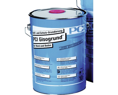 PCI Gisogrund® Haft und Schutzgrundierung für Wand und Boden 10 l PCI Gisogrund Haft und Schutz Grundierung für Wand und Boden im Eimer