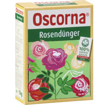Oscorna Rosendünger Packung, 1 Kilogramm für 10 bis 20 Quadratmeter