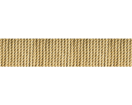 Küchenrückwand mySpotti splash Ropes 2800x600x0,2 mm Nahaufnahme eines gedrehten Seils