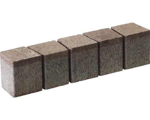 Mehrere Pflastersteine aus Beton