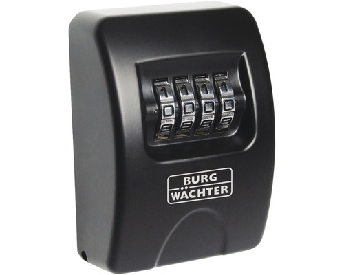 Schlüsseltresor Burg Wächter Key Safe 10 SB schwarz, mit Zahlenkombinationsschloss