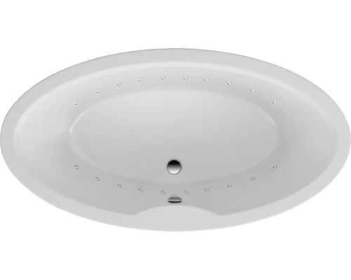 Freistehender Whirlpool Ottofond Estena 179,5x94,5 cm System Komfort - Lightsystem weiß