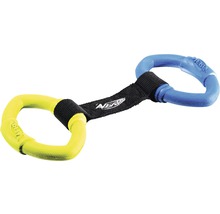 Nerf Logo Hundespielzeug mit zwei Griffen und Stoffband