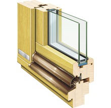 Holzfenster Fichte 78x78 DIN Links-thumb-2