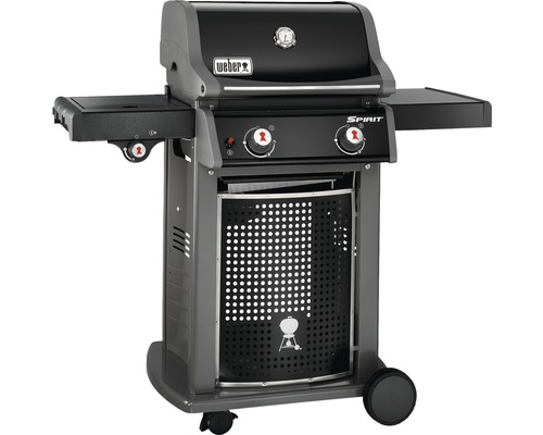Weber Spirit Gasgrill mit zwei Brennern und Seitentischen