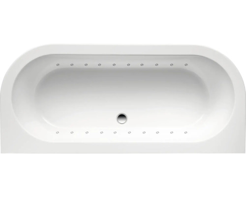 Freistehende Doppelbadewanne Ottofond Messina System Komfort - Lightsystem 71210 180x79x58 cm weiß-0