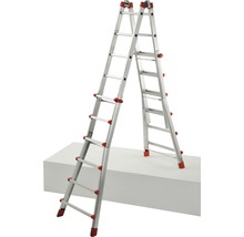 Aluminium-Mehrzweckleiter mit Sprossen
