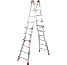 Aluminium Klappleiter mit Sprossen