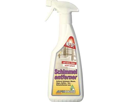 Chlorhaltiger Schimmelentferner Alpin Chemie 0,5 Liter Chlorhaltiger Schimmelentferner Alpin Chemie 0,5 Liter