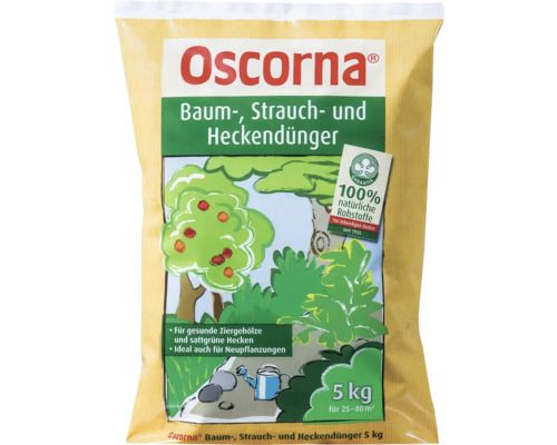Oscorna Baum Strauch und Heckendünger im 5 Kilogramm Sack