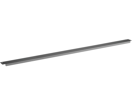 Längenriegel Vario Profi Stecksystem Schulte küppergrau 15 x 1200 x 55 mm, 1 Stk. Entwässerungsrinne aus Metall