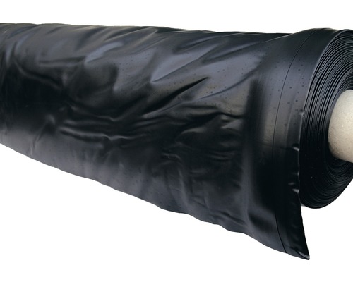Teichfolie Heissner PVC 0,5 mm stark 4,0 m breit schwarz (Meterware)