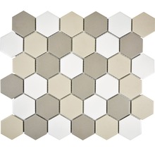 Mosaikfliesen mit sechseckiger Form für Wand- und Bodengestaltung