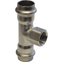 T-Stück Viega Sanpress 15x1/2"x15 mm Pressfitting inox 2317.2