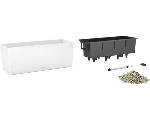 Blumenkasten mit Bewässerungssystem und Zubehör