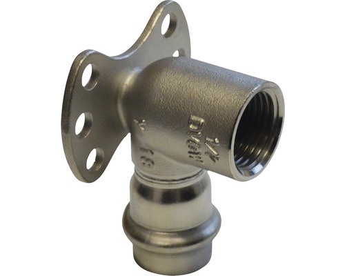 Wandscheibe Viega Sanpress 15 mm x1/2" Pressfitting inox 2325.5 Wandscheibe Viega Sanpress 15 mm x1/2" Pressfitting inox 2325.5