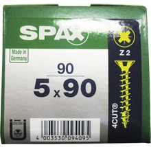 Verpackung Spax Schrauben 5 mal 90 Millimeter