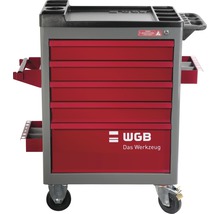 Werkstattwagen mit fünf Schubladen und WGB Logo