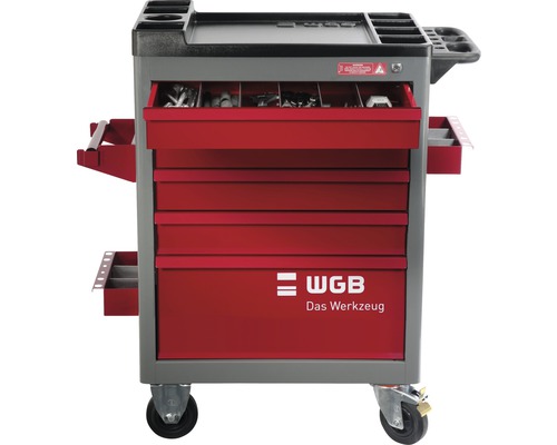 Werkzeugwagen mit Schubladen zur Werkzeugaufbewahrung
