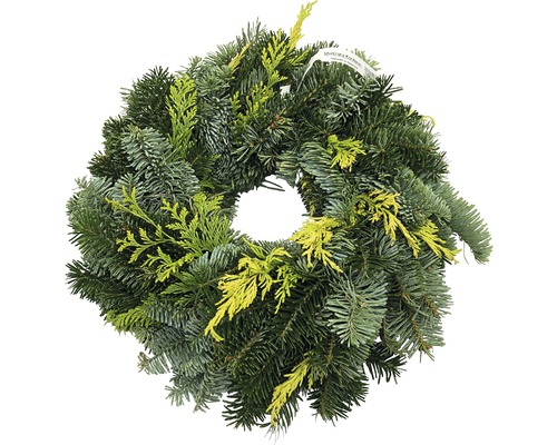 Adventskranz Koniferen-Mix 30 cm natur