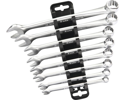 Facom Gabel-Ring-Schlüssel Set 8-tlg – 8 Bis 19 Mm, Mit Pocket-Etui, 30% Längere Hebelwirkung