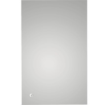 LED-Lichtspiegel DSK Design Silver Glacier eckig 80x60 cm