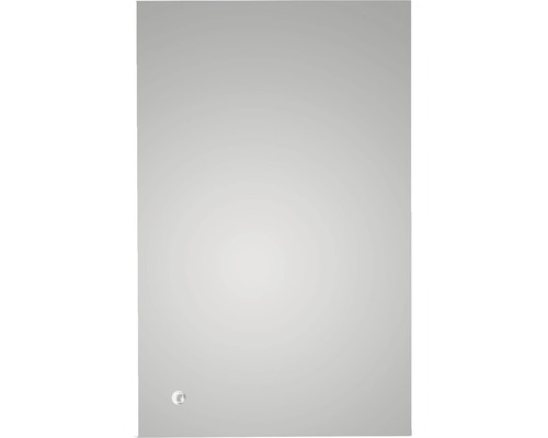 Rechteckiger Spiegel für Badezimmer mit einer Lichtquelle