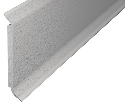 Prinz Kernsockelleiste Hartschaum hellgrau 60x2500 mm Sockelleiste aus Kunststoff