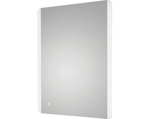 Rechteckiger Badezimmerspiegel mit abgerundeten Ecken