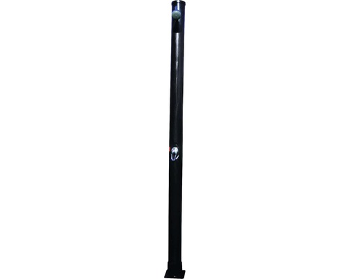 Gartendusche Außendusche 20 l PVC H 210 cm mit Mischbatterie Gartendusche aus Metall
